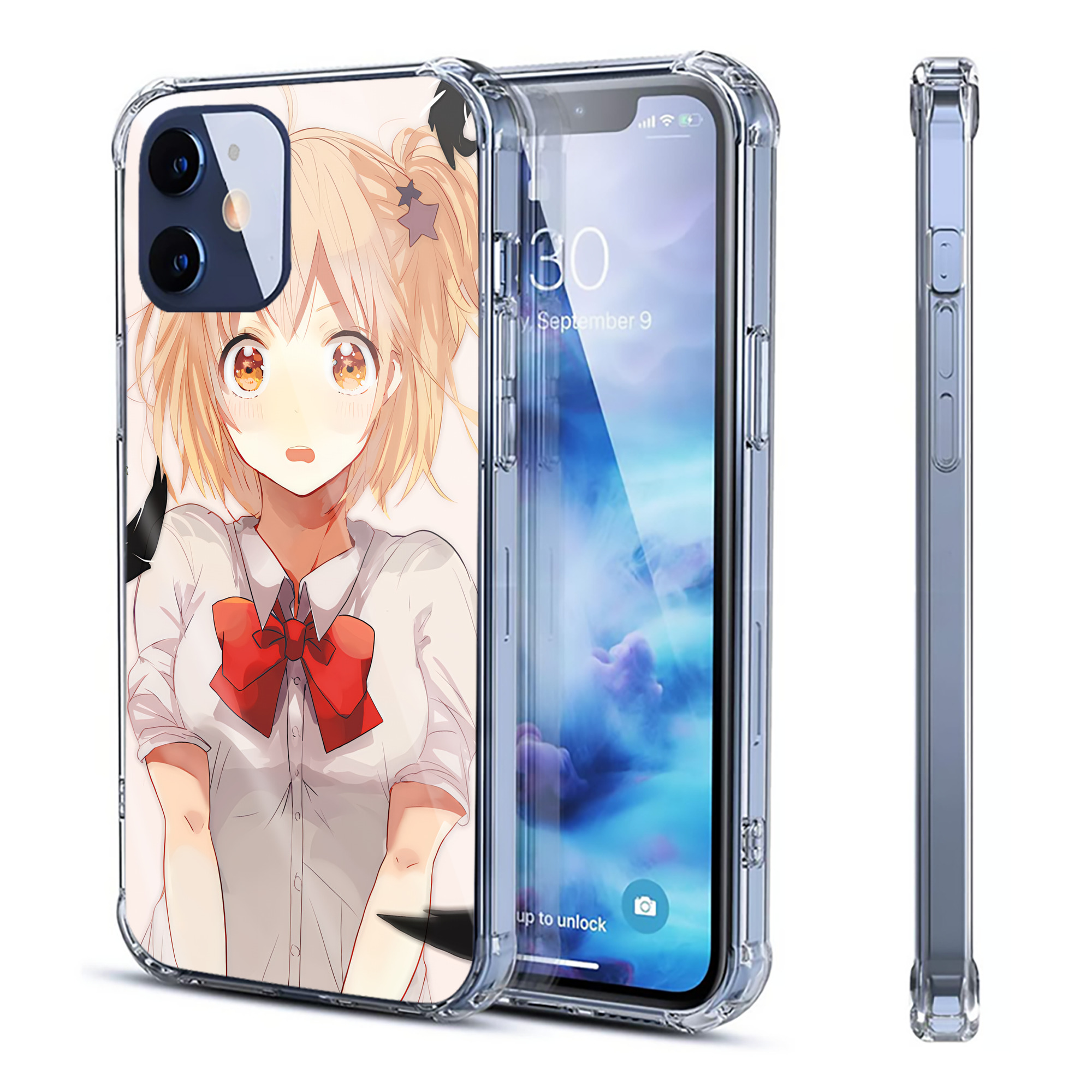 （画像用） ハイキュー!! Haikyu!! 【iPhone 12シリーズ対応】透明スマホケース（クリアソフトケース）